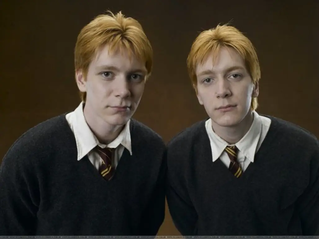 Fred and George Weasley then