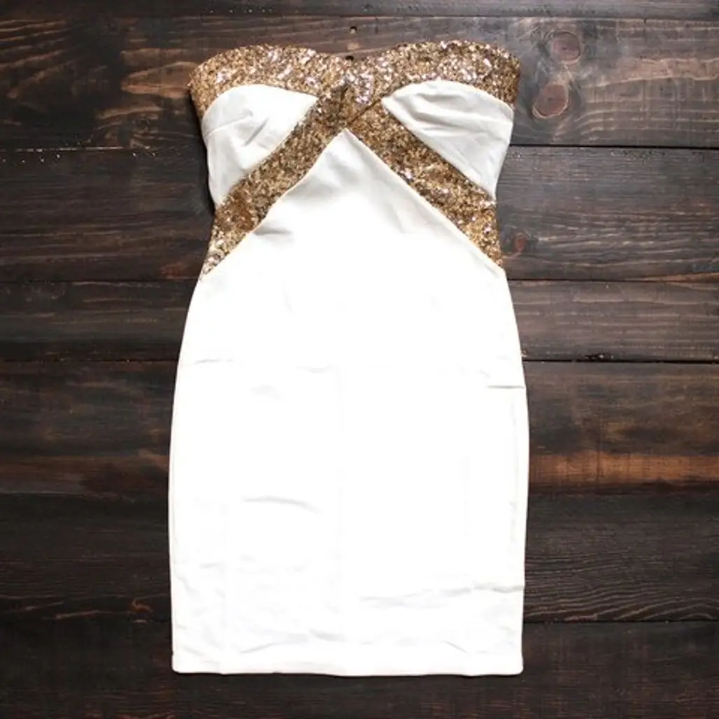 Angelic Little White Party Dress