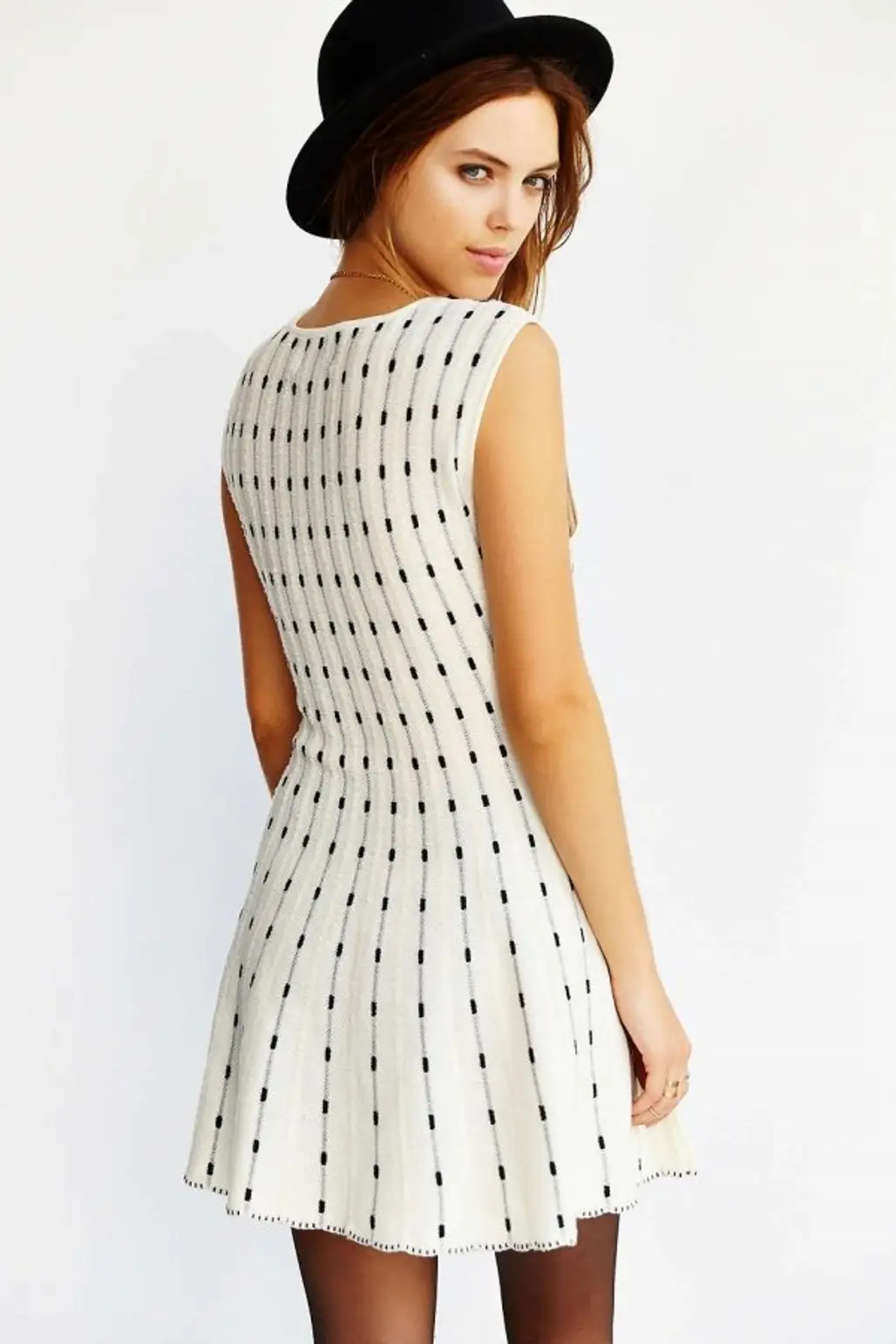 Urban Outfitters JOA Knit Dot Print Dress