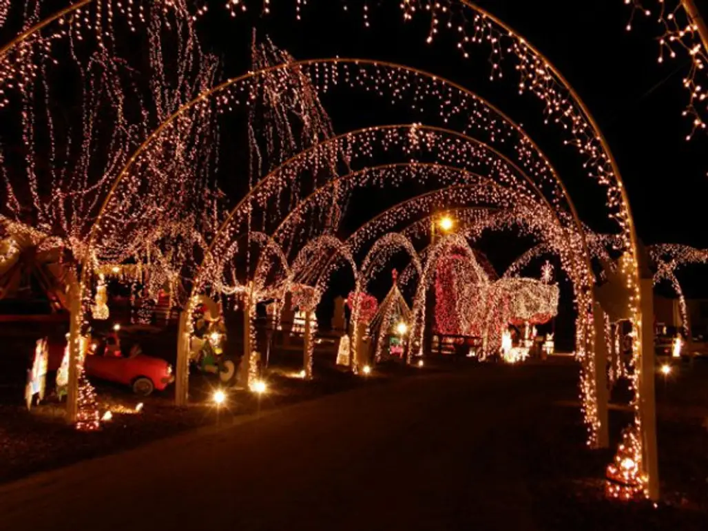 christmas lights, christmas, christmas decoration, night, lighting,