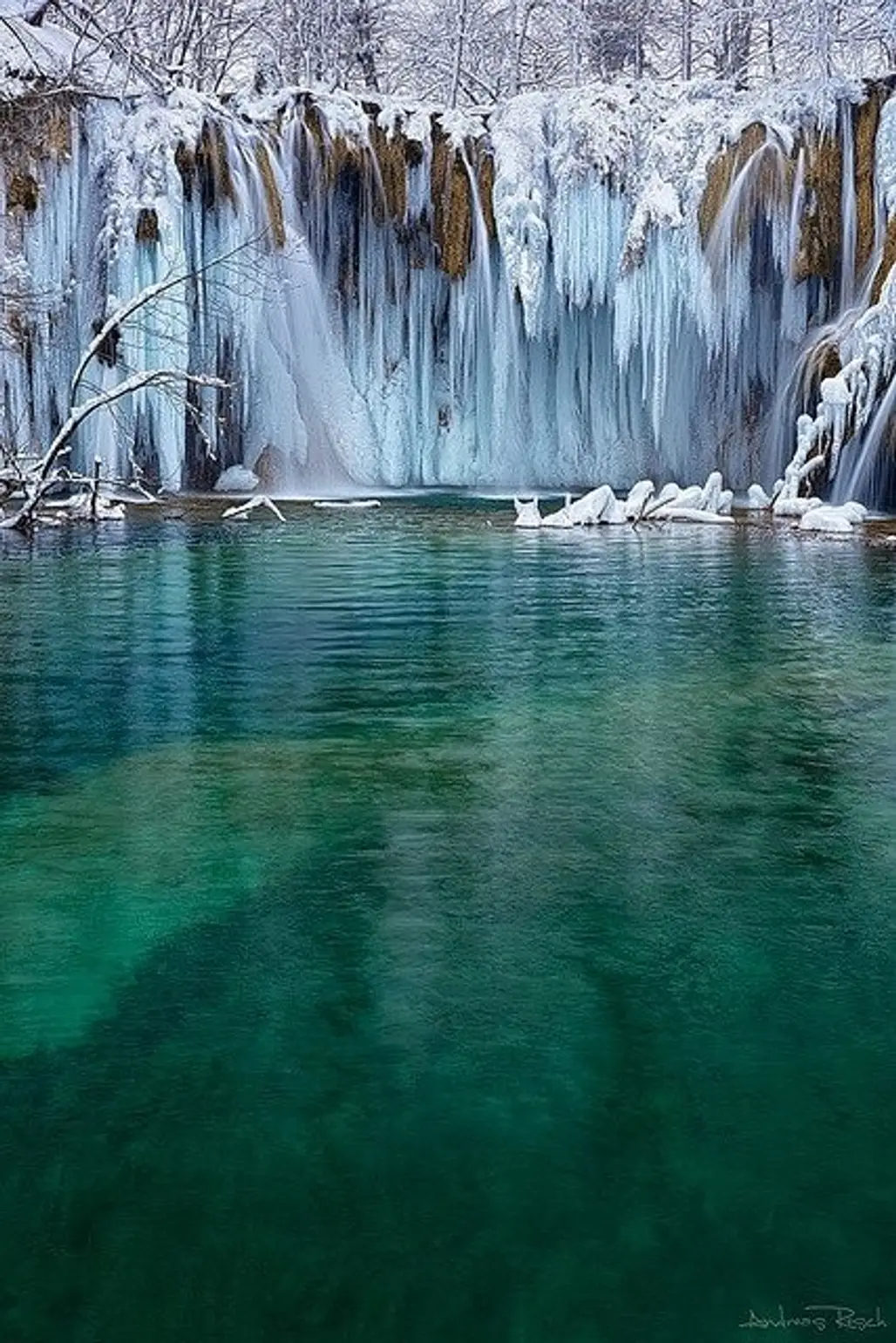 Frozen Falls, Plitvice National Park