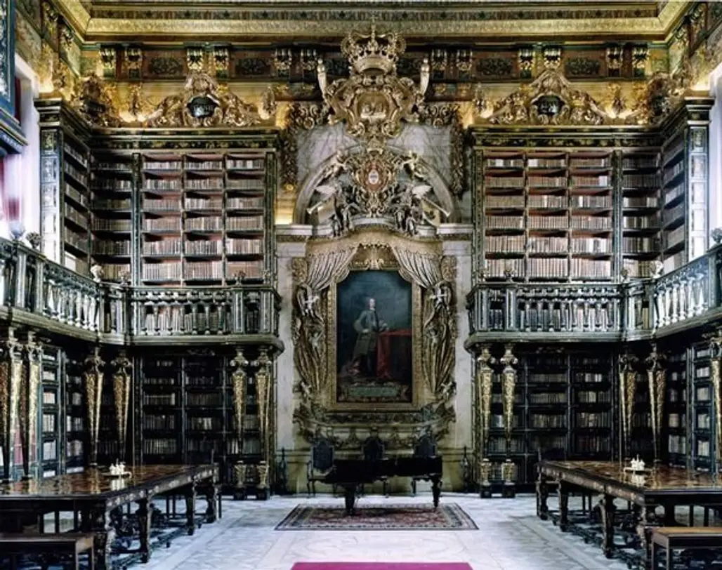 General Library, the University of Coimbra—Portugal
