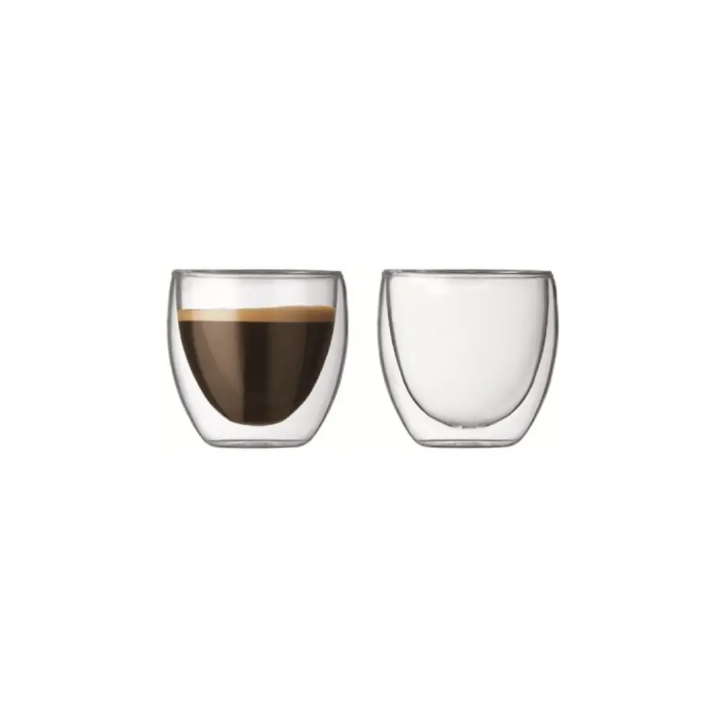 Bodum Pavina Double-Wall Thermo Glasses, Set of 2