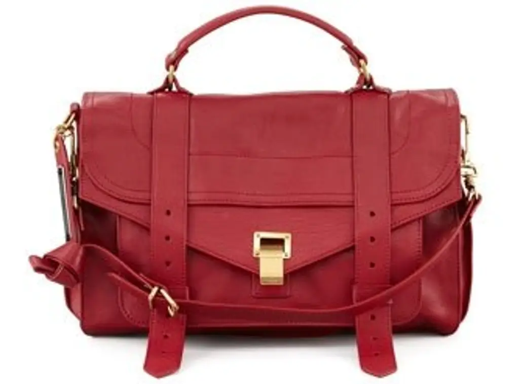 Proenza Schouler Medium Satchel Bag in Red