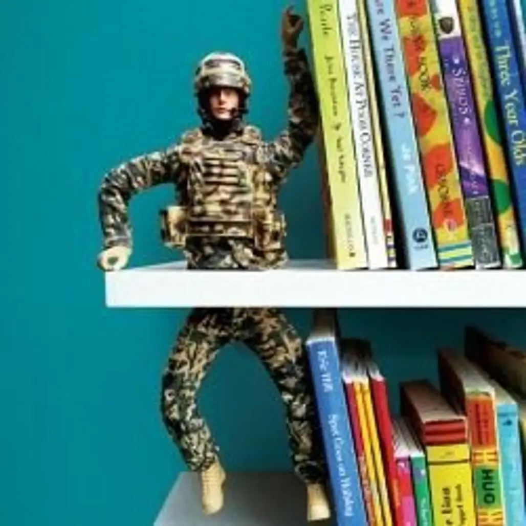 Action Figure Bookends