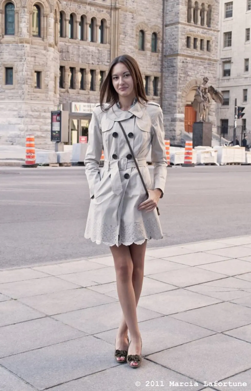 A Light Trench Coat