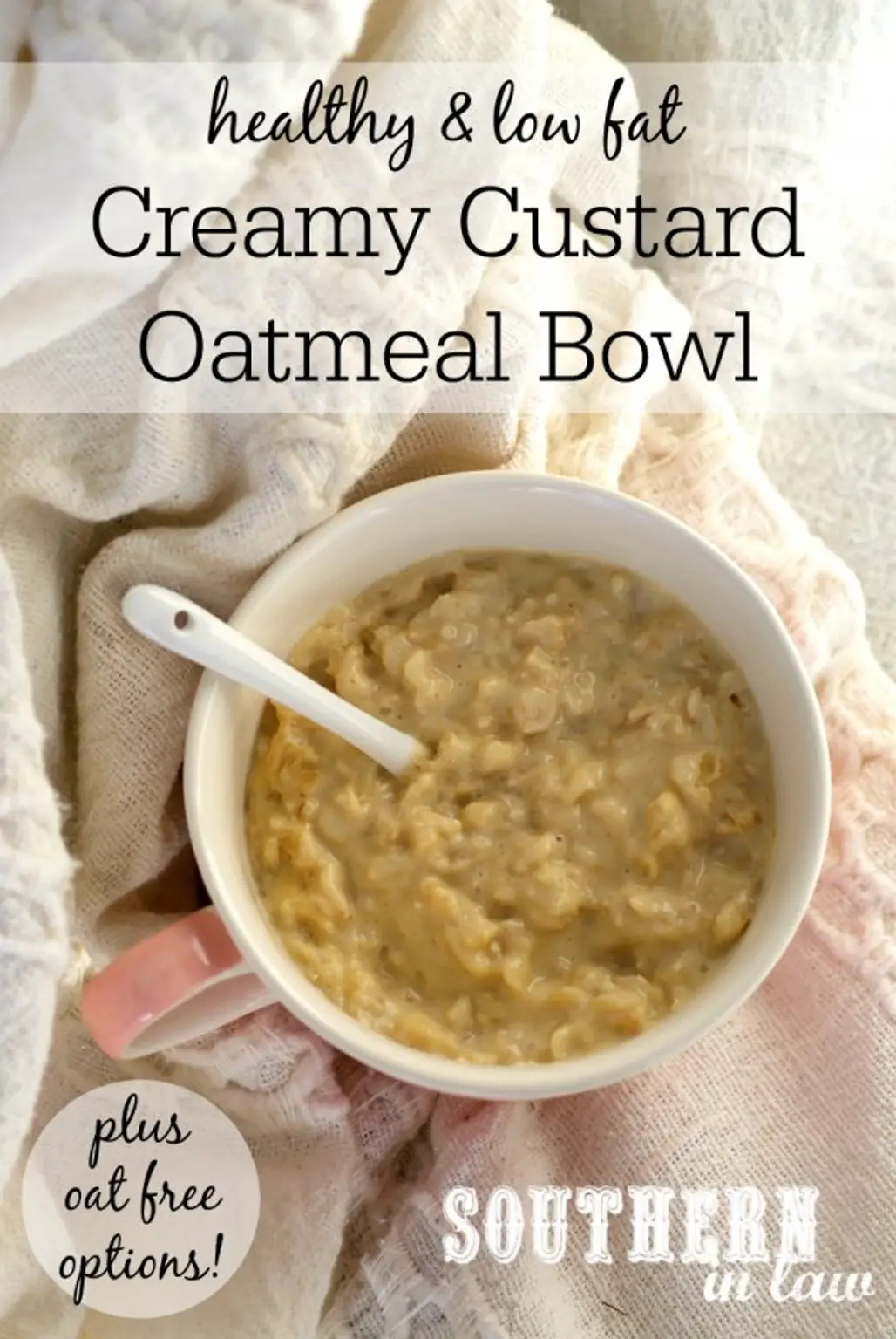 Creamy Custard Oatmeal Bowl