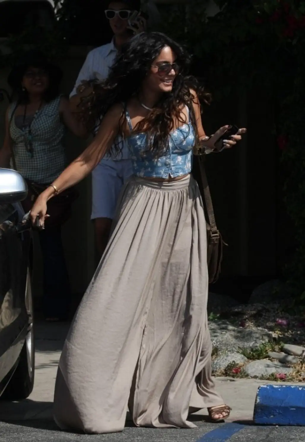 Maxi Skirt and Cropped Top