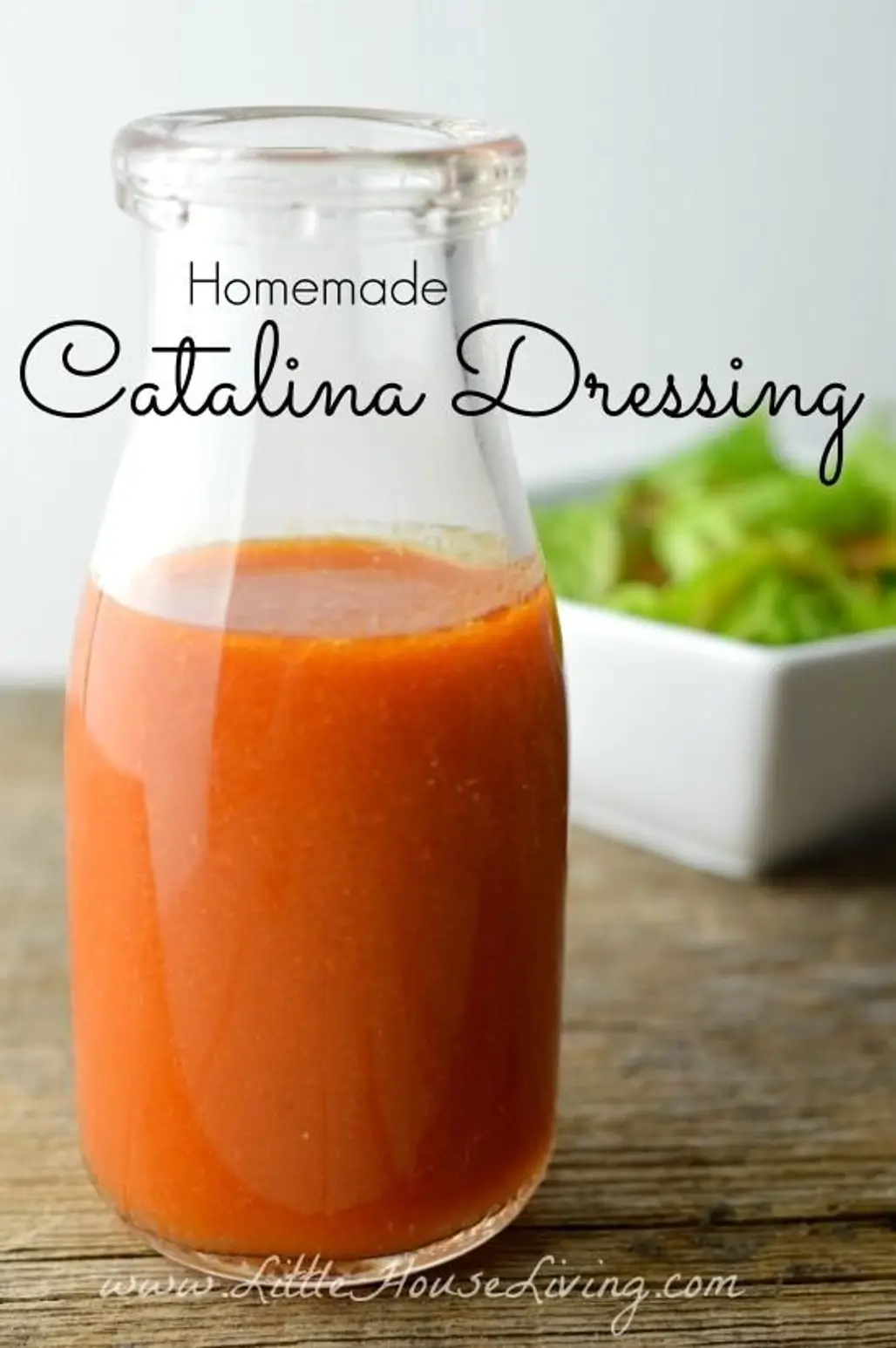 Homemade Catalina Salad Dressing
