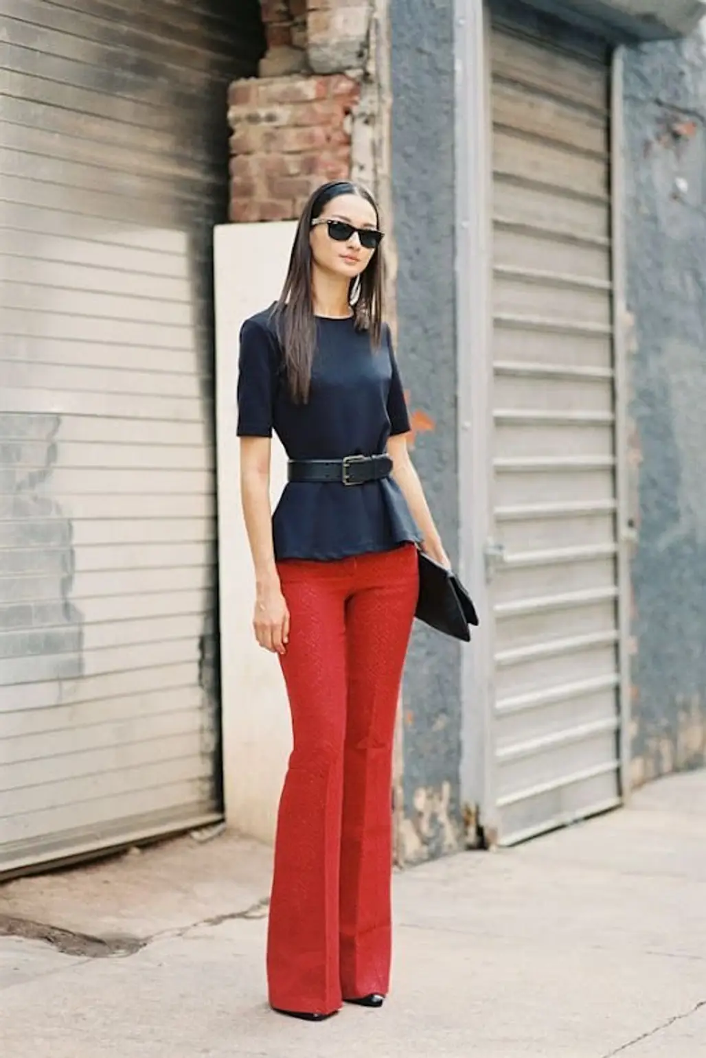 How to Wear Wide-Leg Pants This Fall