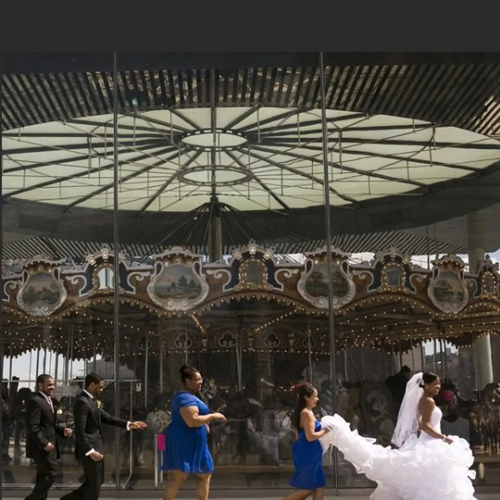 This Carousel Bride!