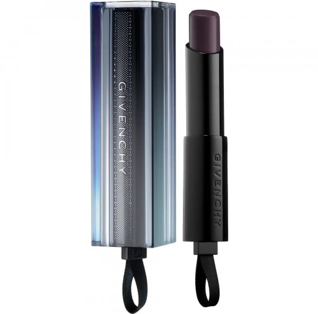 Givenchy Rouge Interdit Vinyl Color Enhancing Lipstick in Noir Revelatueur