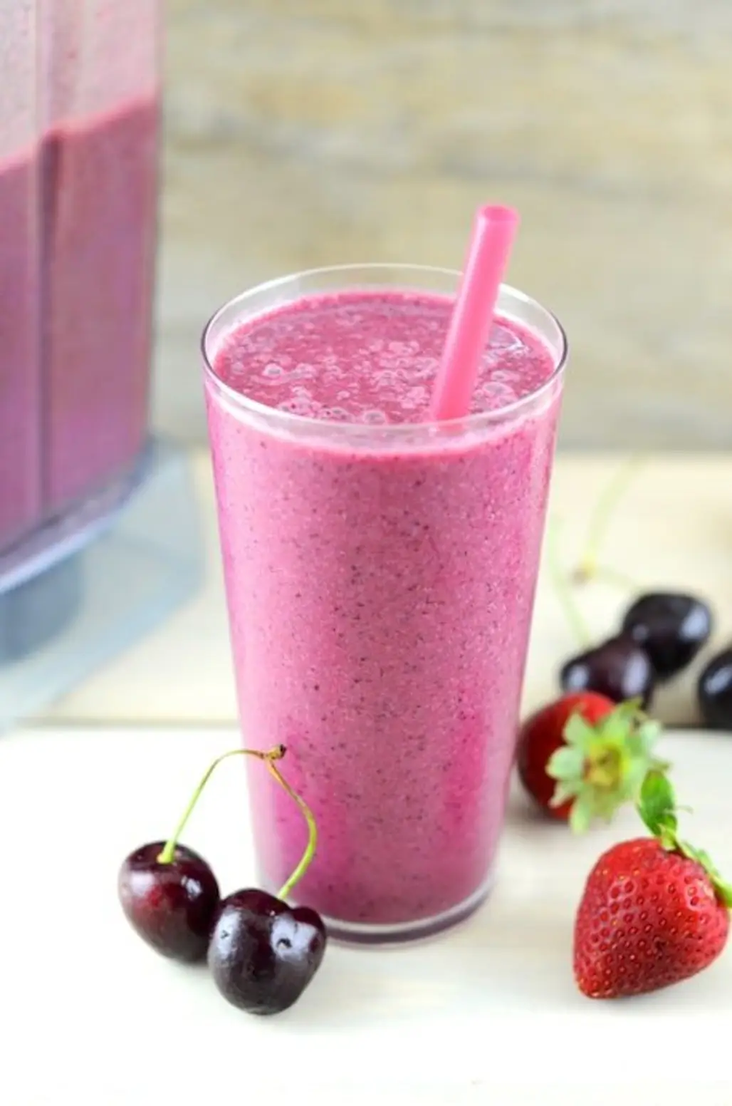Cherry Berry Ginger Smoothie