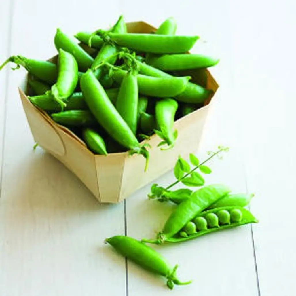 Eat 1/2 Cup of Sugar Snap Peas Instead of a Large Banana