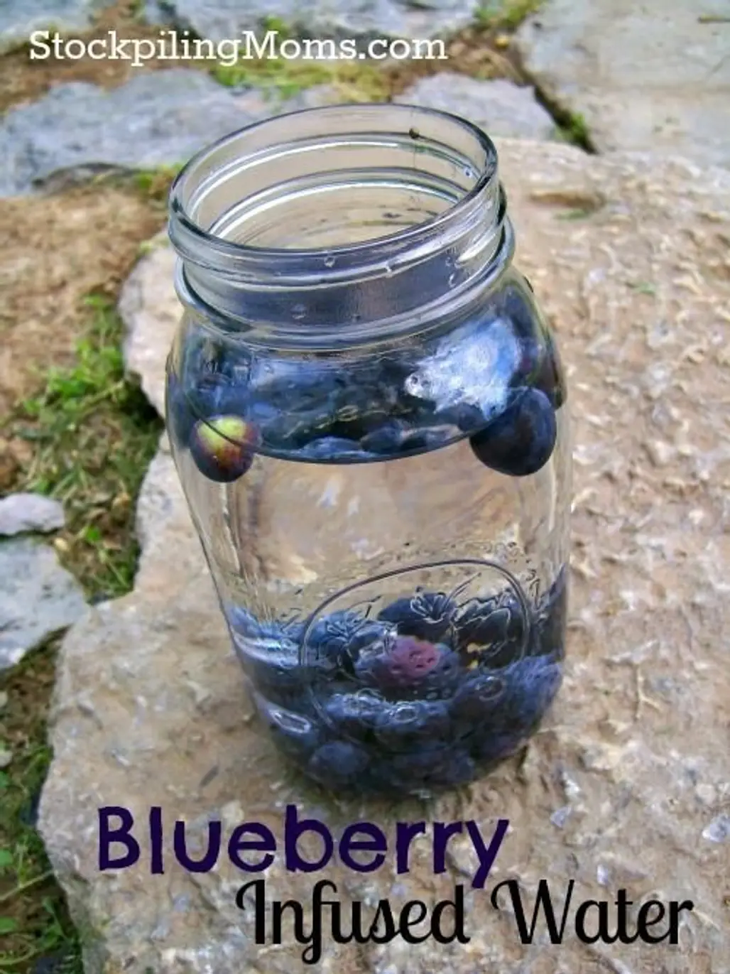 Blueberry Infused Water
