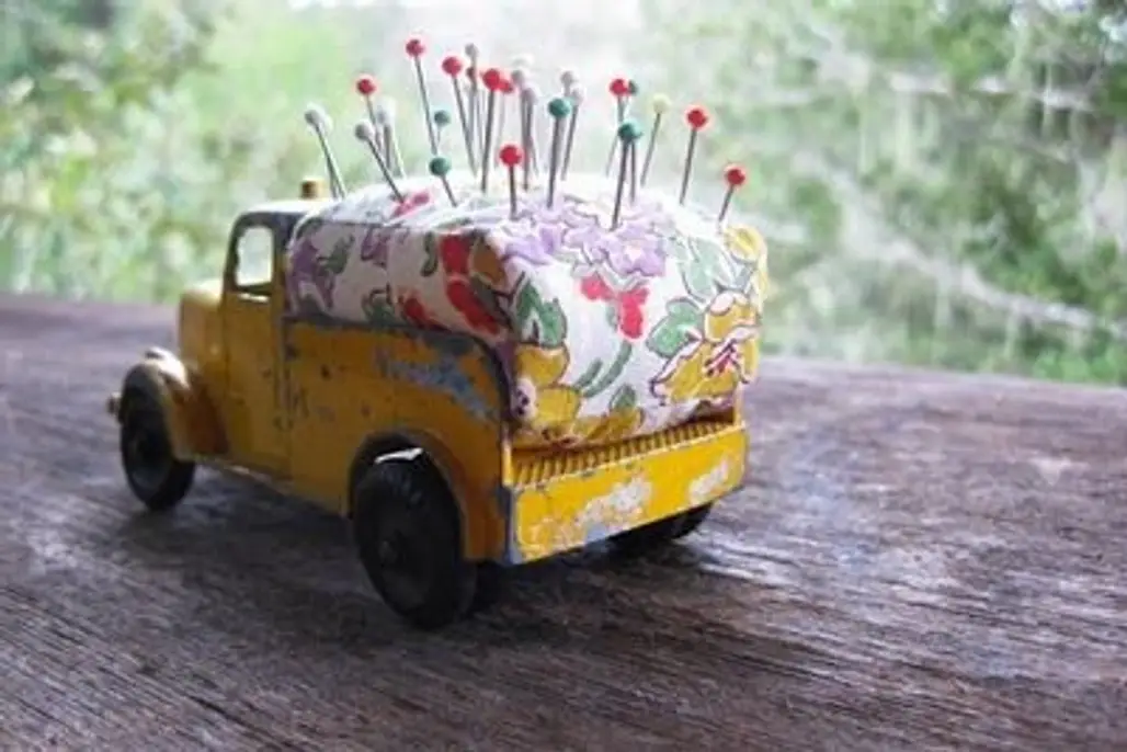 Toy Truck Pincushion