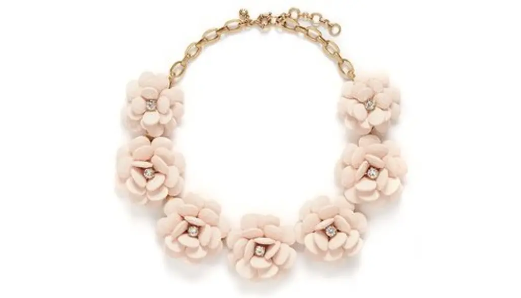 Beaded Floral Necklace