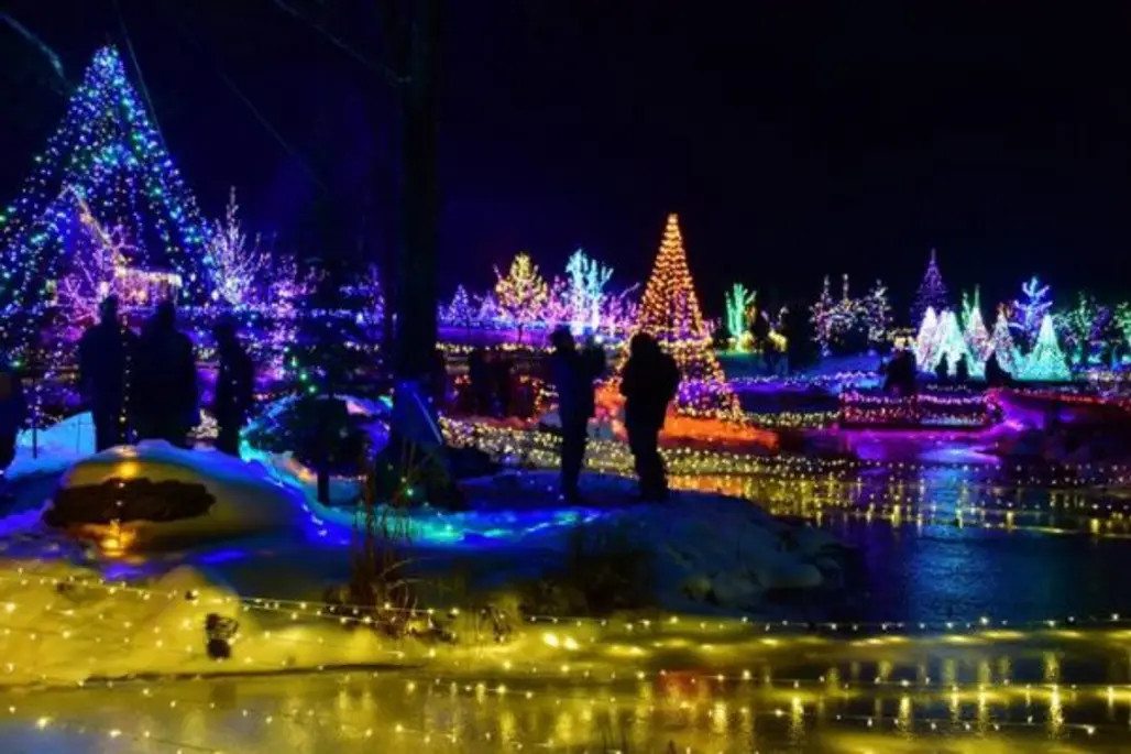 christmas decoration, christmas lights, resort, musical theatre, leap,