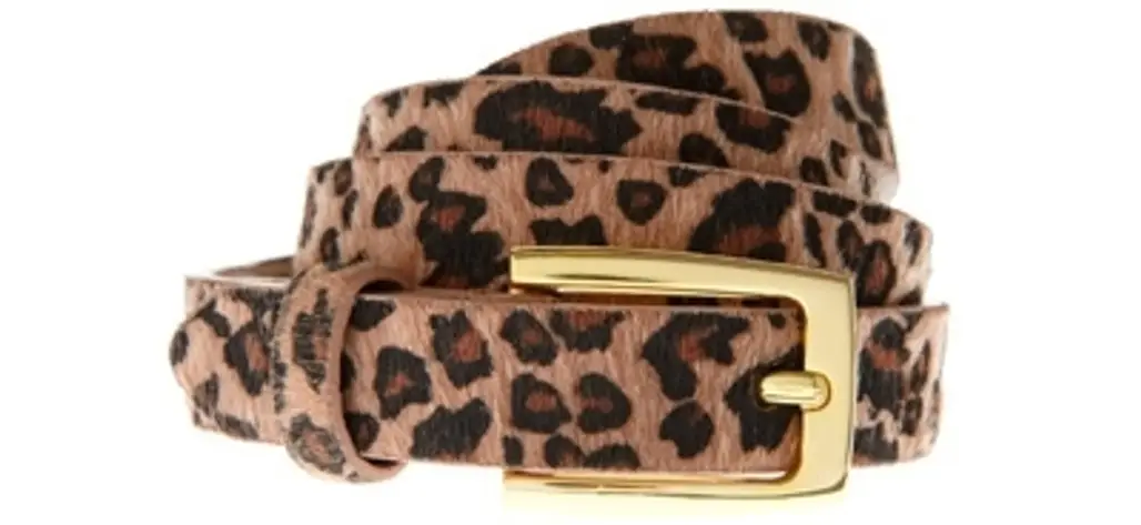 Asos Fantasy Leather Leopard Belt