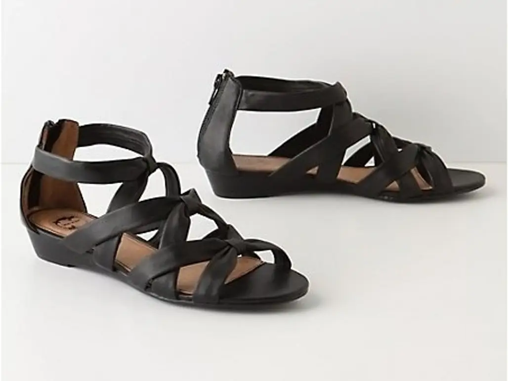 Lucky Penny Triple Chinch Sandals