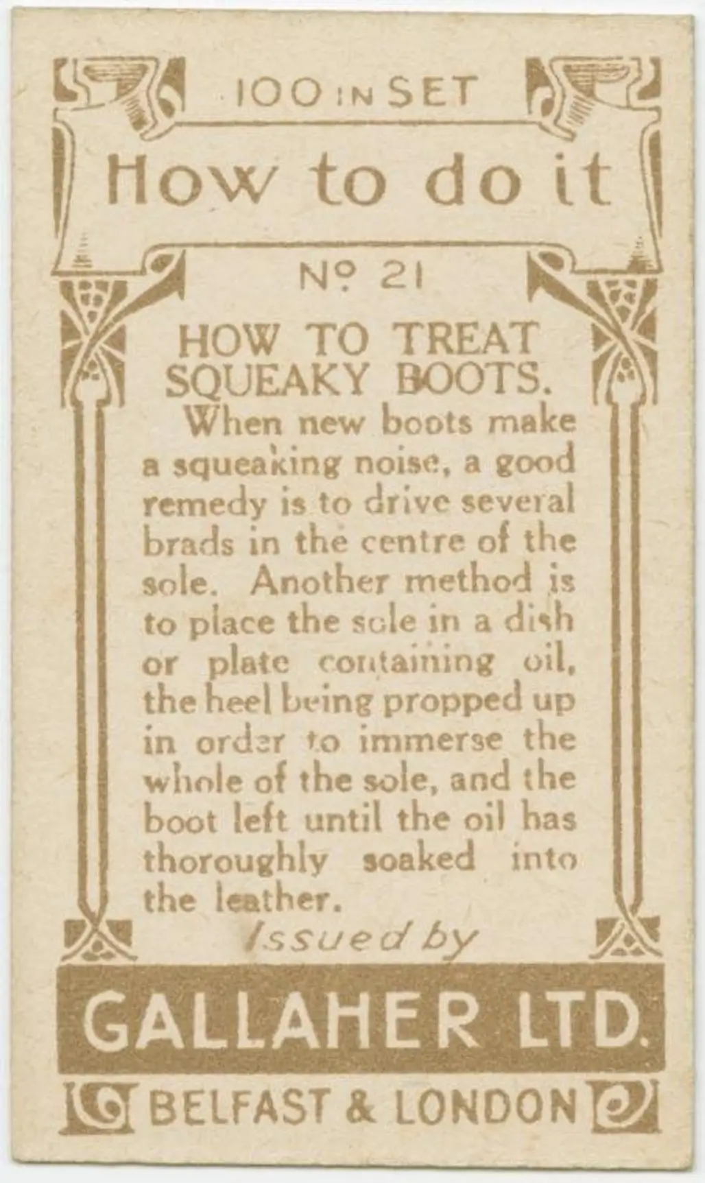 Are Your Boots Squeaking when You Walk?