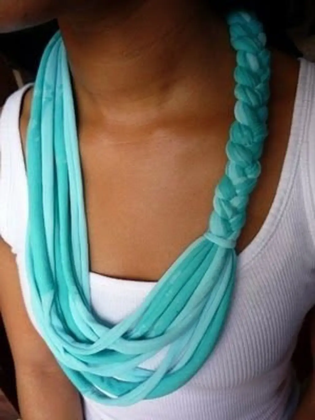 Old T-Shirt=Cute Scarf