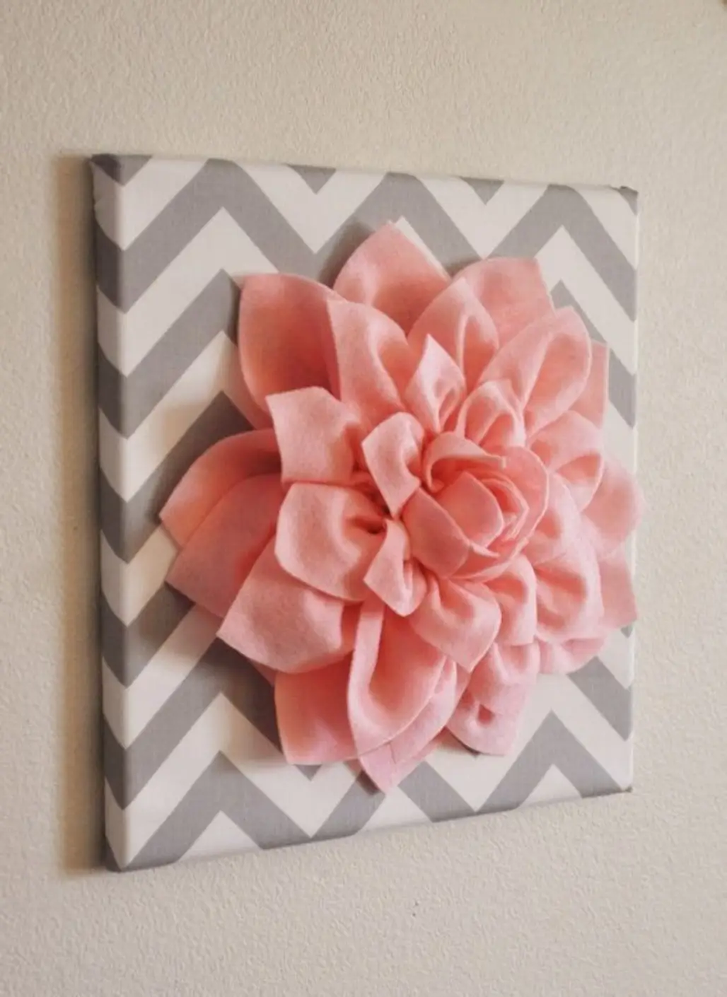 Chevron and Flowers