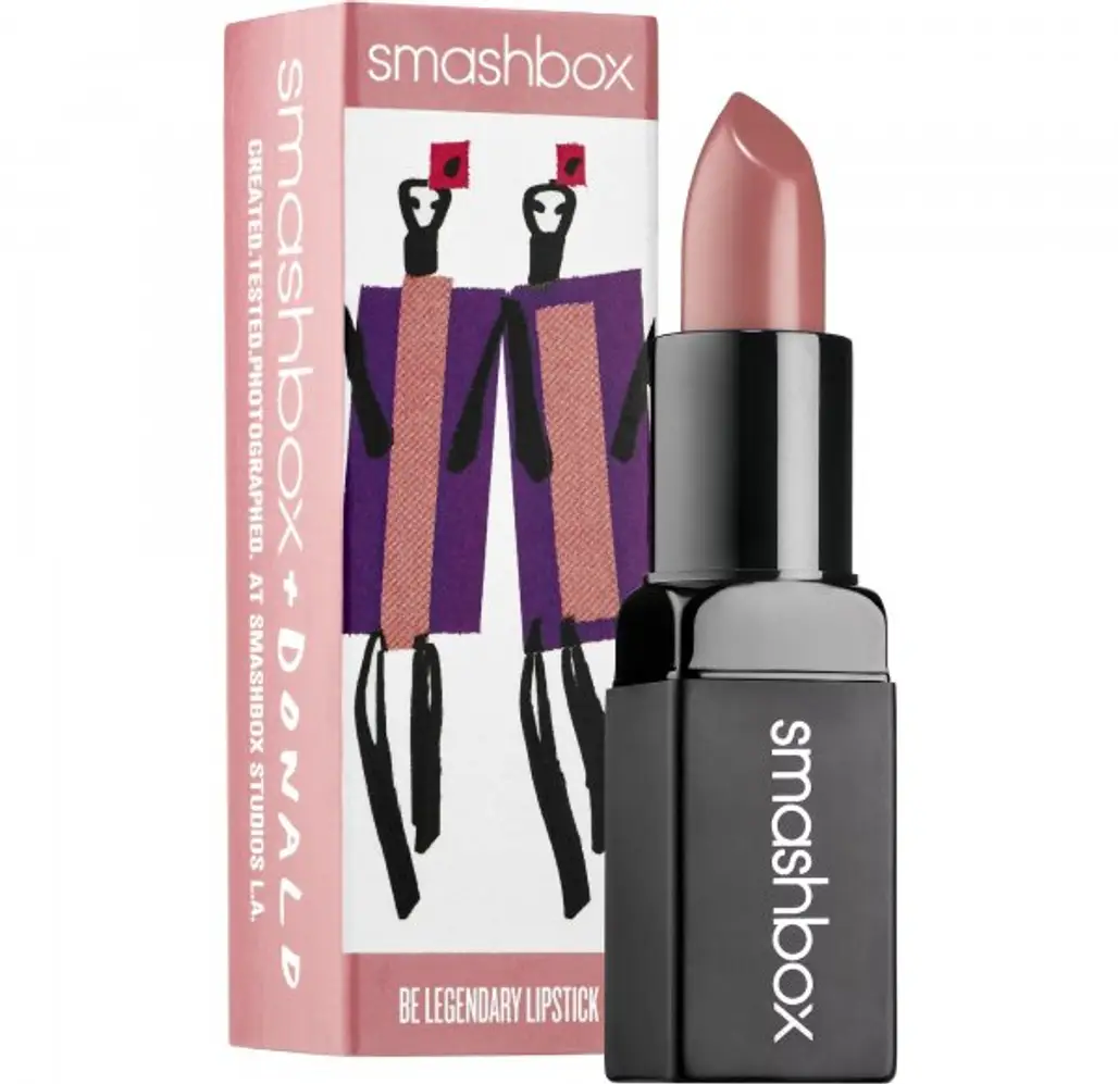 Smashbox + Donald Robertson: Be Legendary Matte Lipstick in Mauve Matte