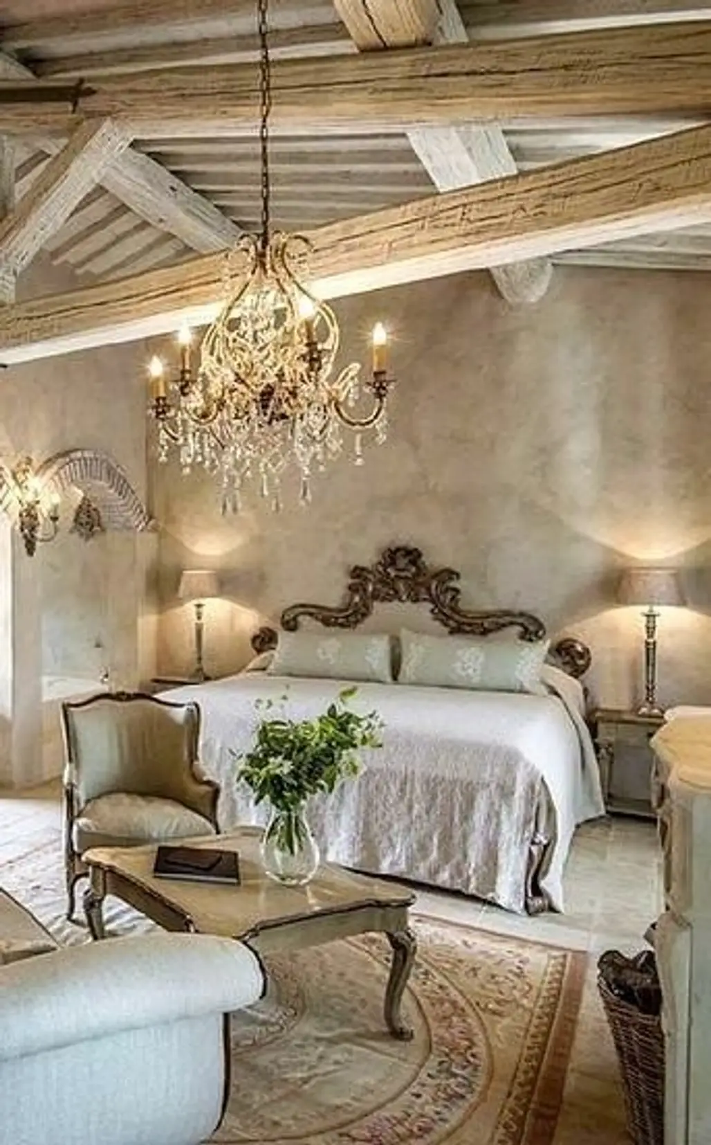 Classic Country French Bedroom