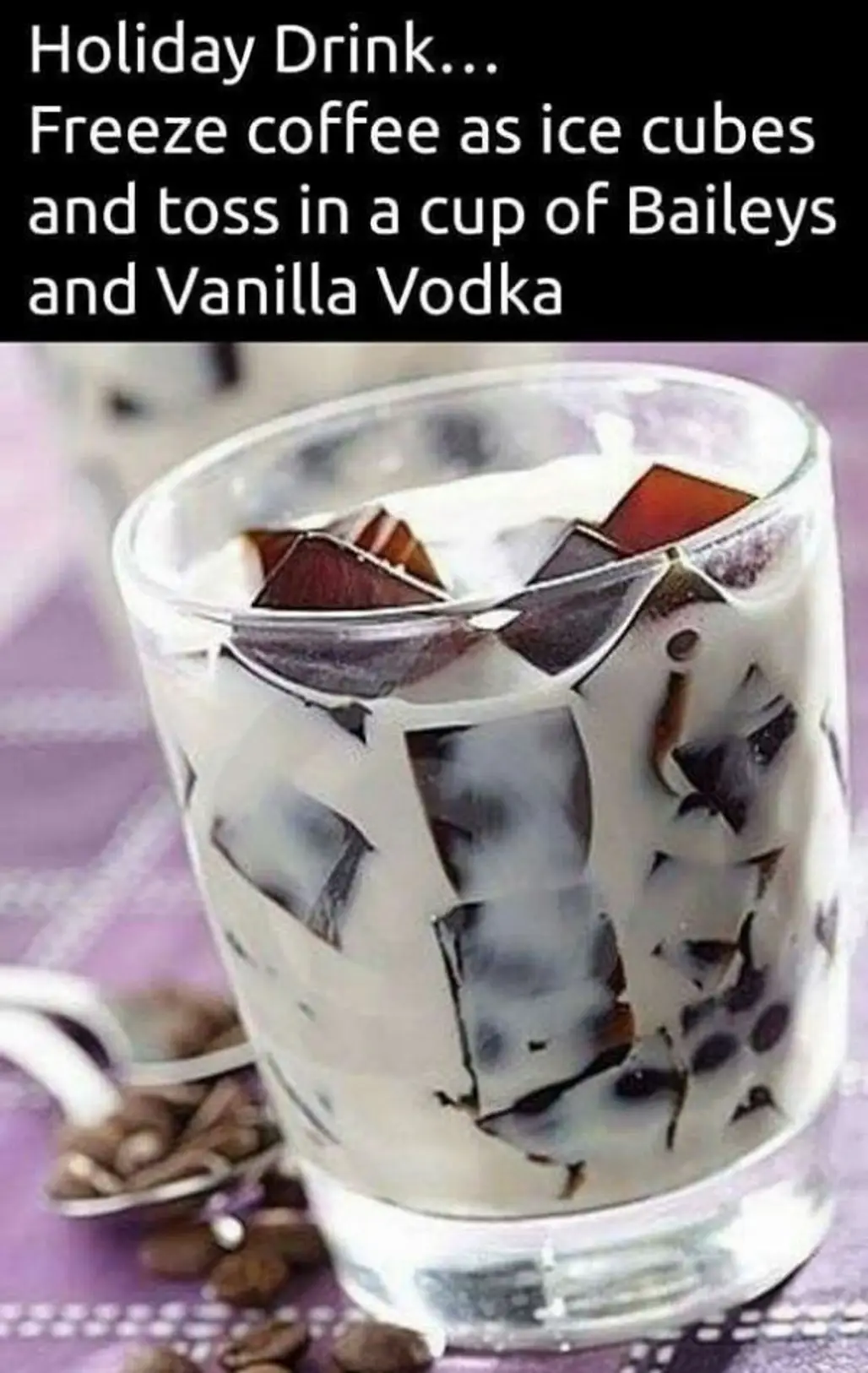 Frozen Coffee Cubes Make Any Drink a Coffee Drink!