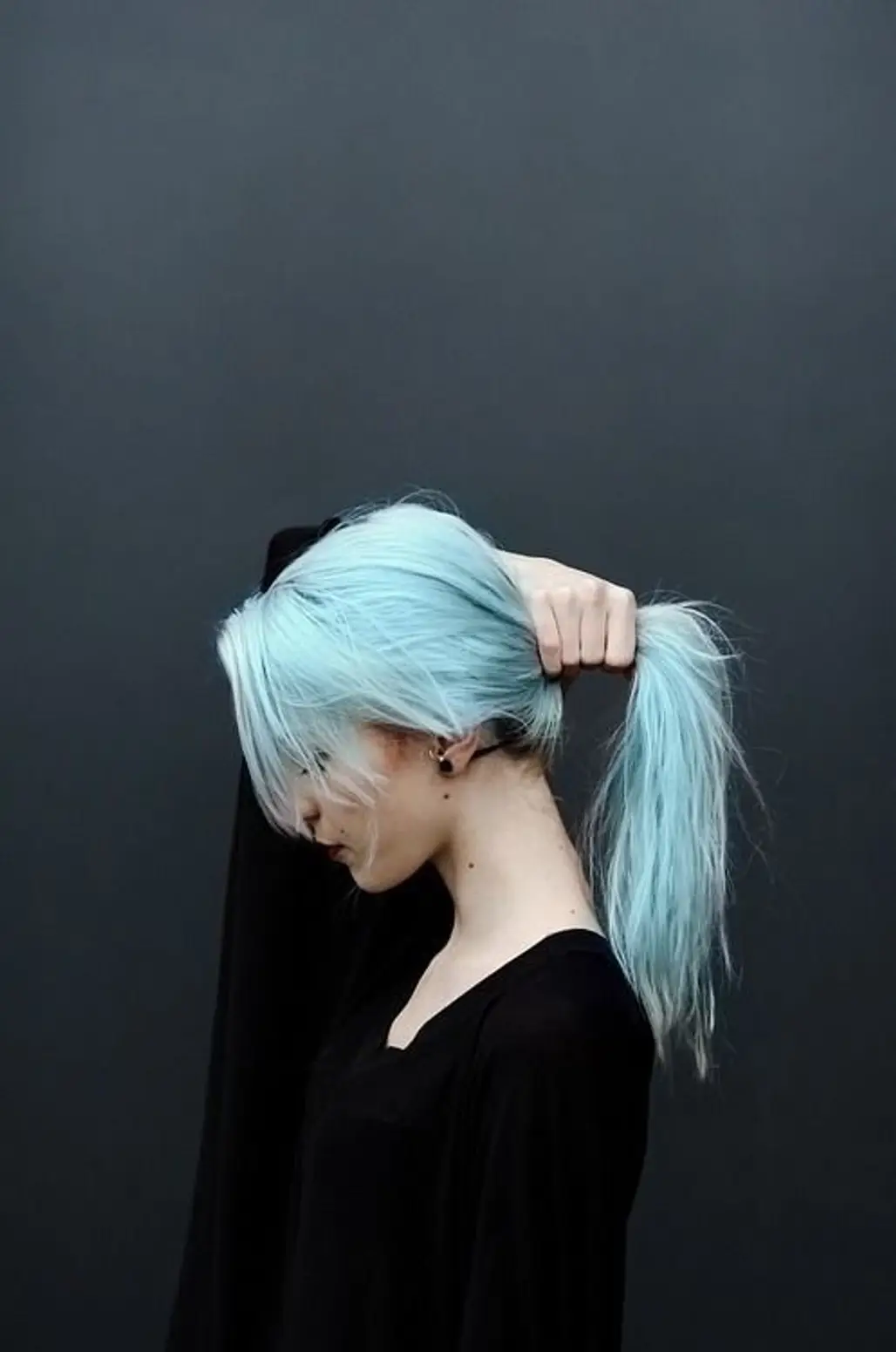 hair,black,clothing,blue,beauty,