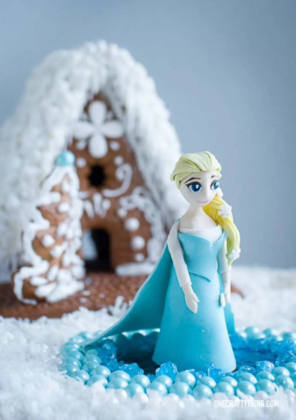 Frozen Gingerbread House
