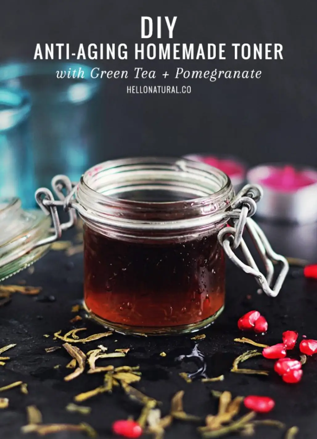 Green Tea and Pomegranate