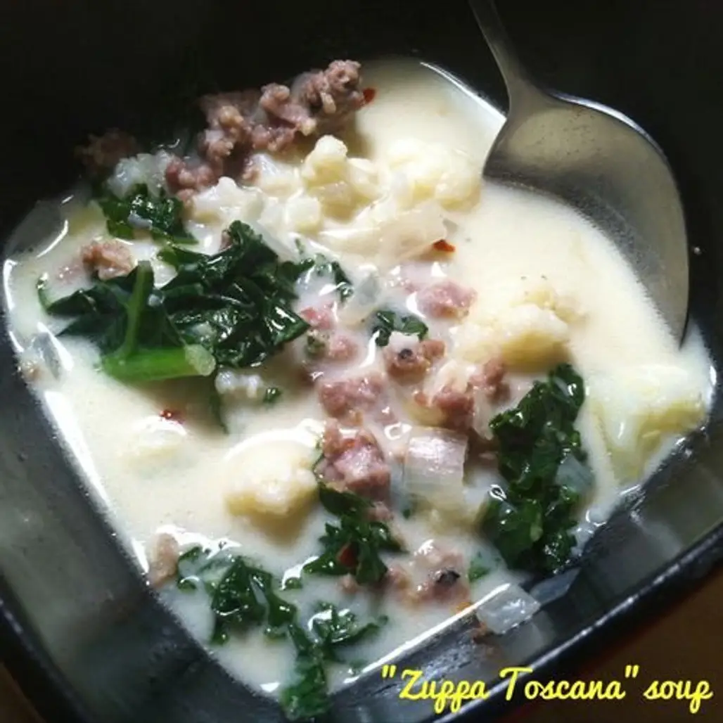 Famous Zuppa Toscana Soup from Olive Garden