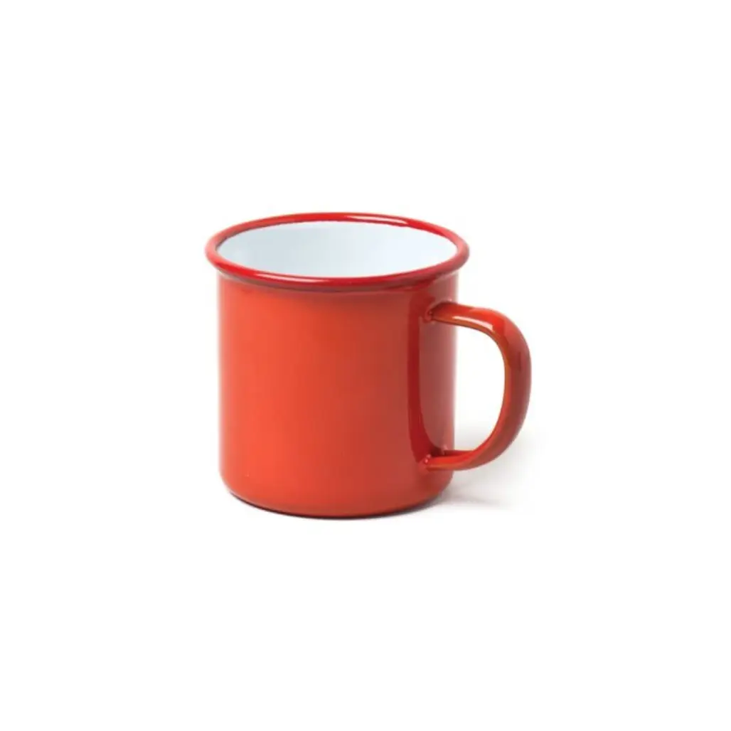 Falcon Enamelware Mug, Red