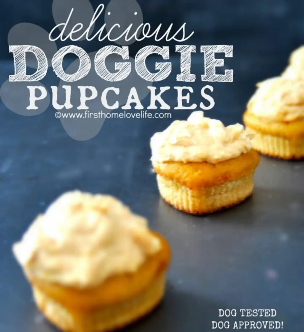 Homemade Doggie *Pup-Cakes*