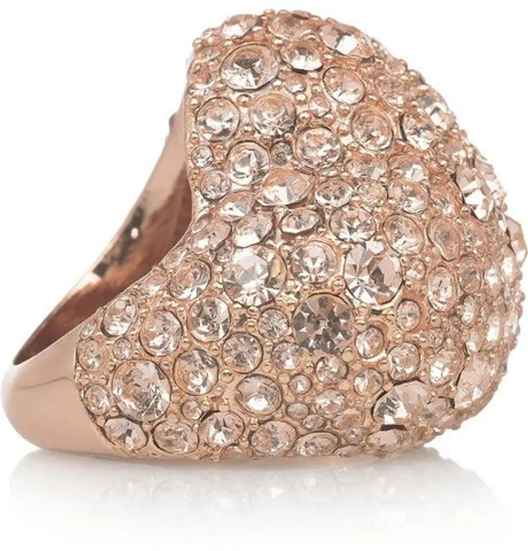Marc by Marc Jacobs Heart Pavé Crystal Ring