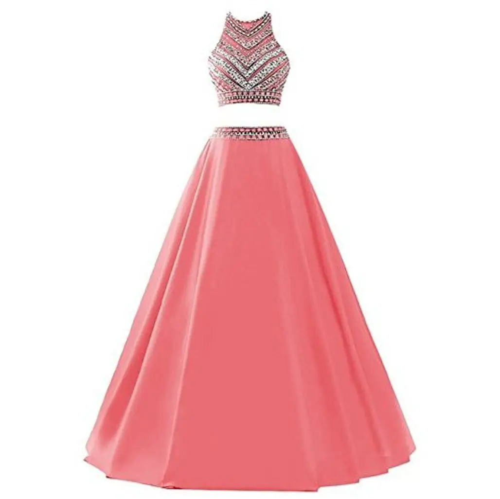 pink, clothing, day dress, dress, gown,