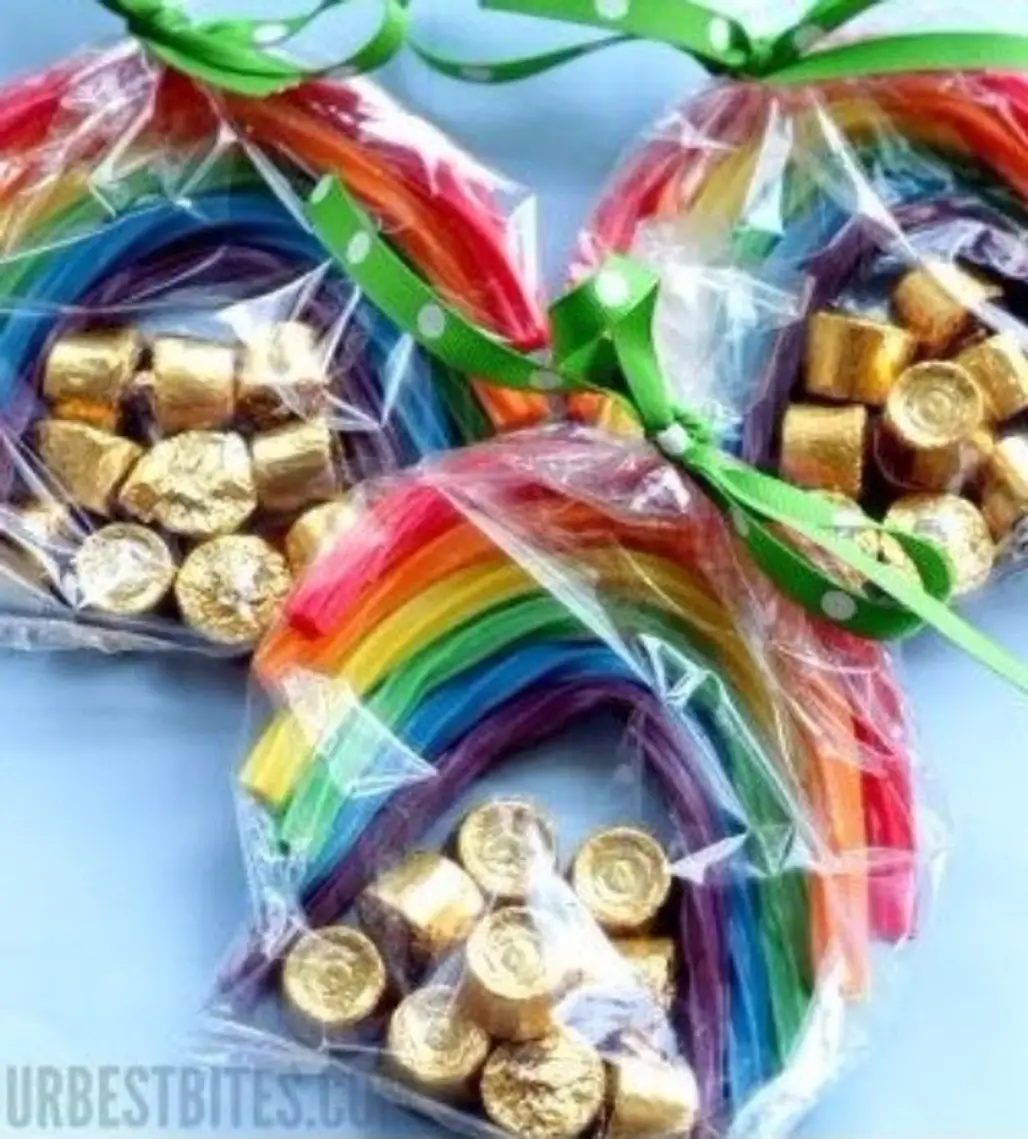 St. Patrick’s Day Rainbow Treat Bags