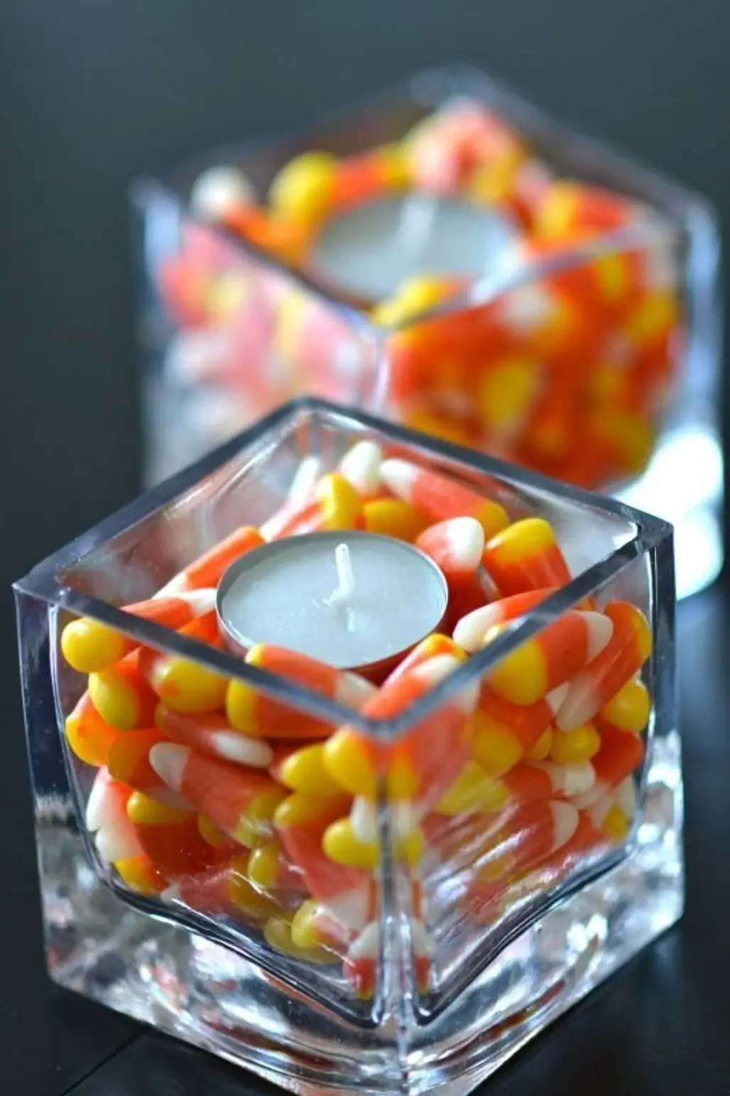 Candy Corn Candle