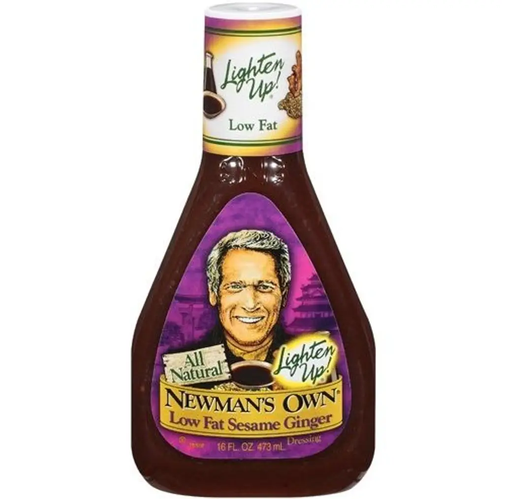 Newman's Own Lighten up! Lowfat Sesame Ginger – 35 Calories per 2 Tablespoons