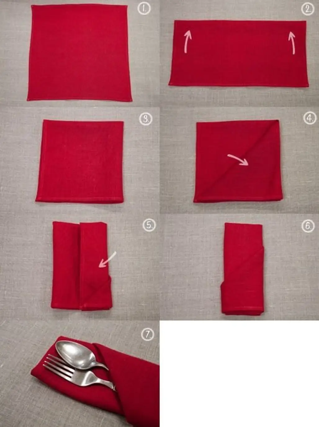 Simple Fold Napkin