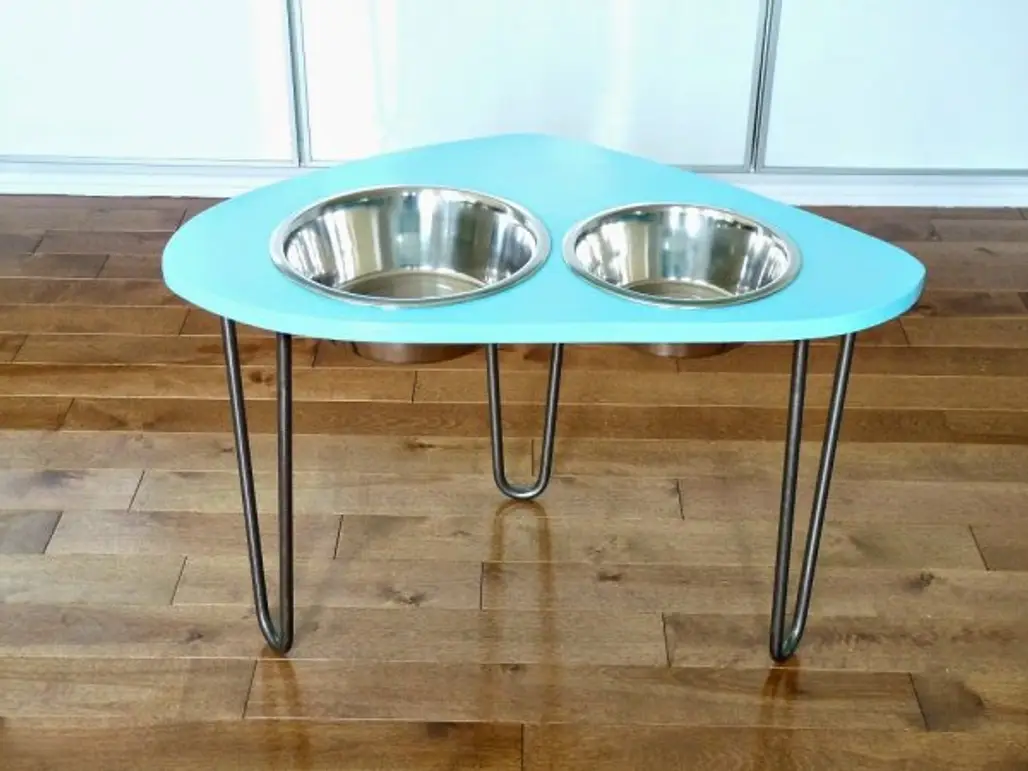 Top with Doggie Food Bowls
