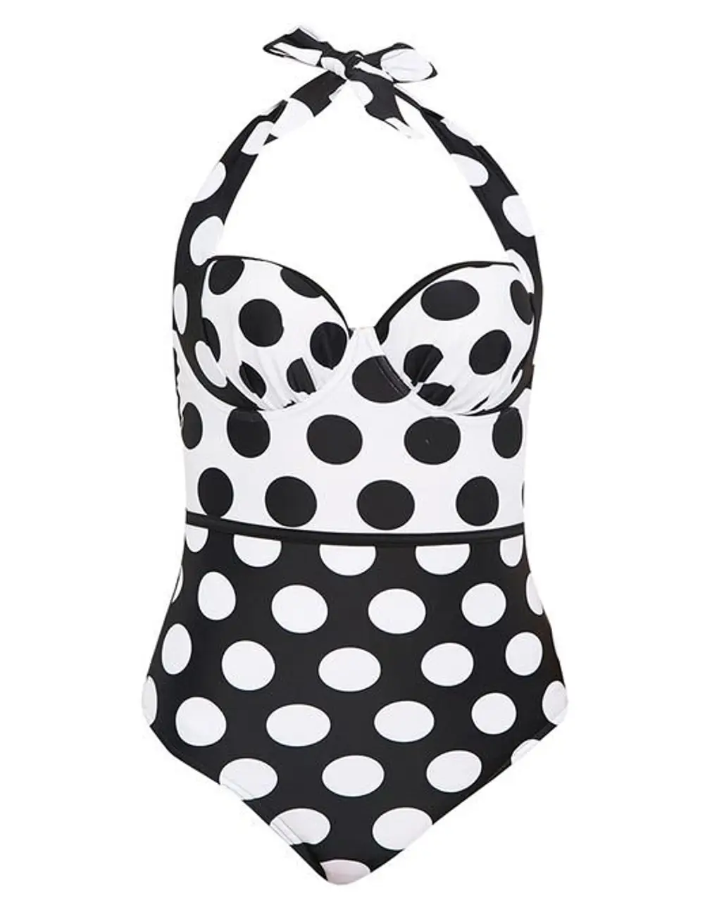 clothing, polka dot, pattern, product, swimwear,