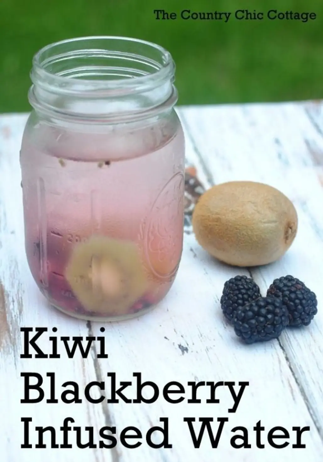 Kiwi Blackberry Water