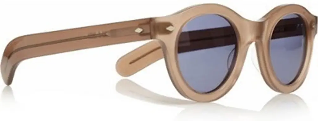 Cutler and Gross round Frame Acetate Sunglasses