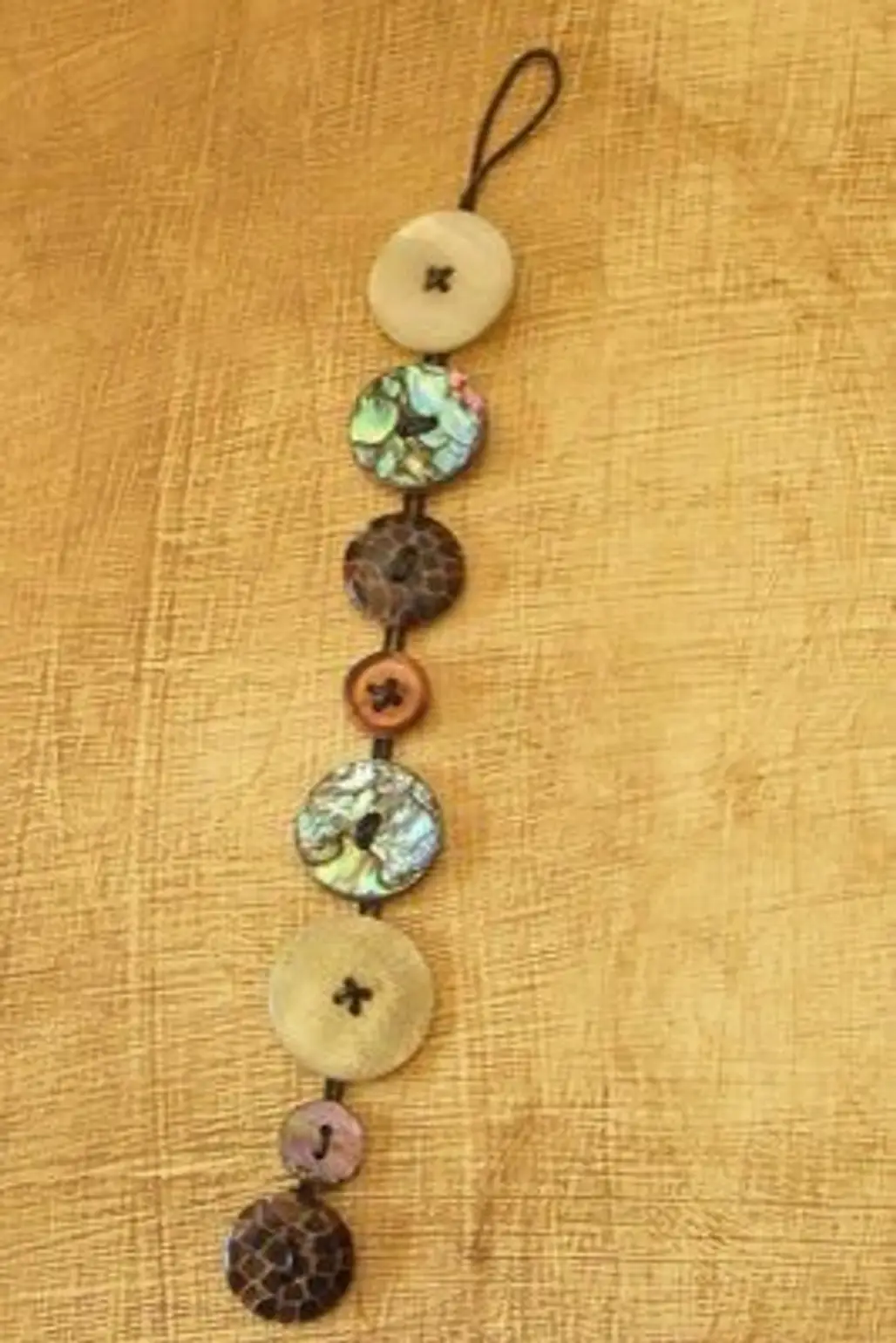 Row of Buttons Bracelet