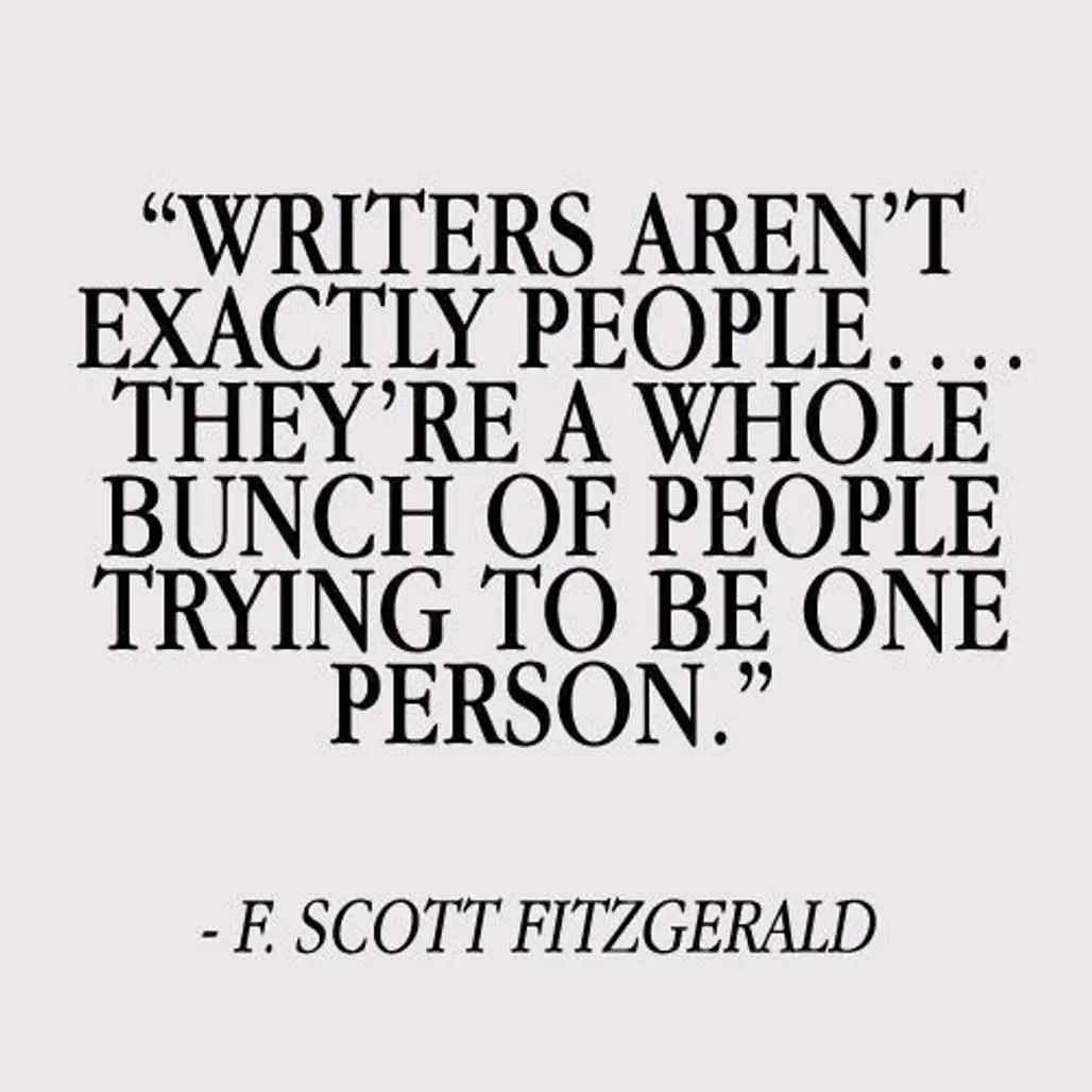 Writers Aren't People