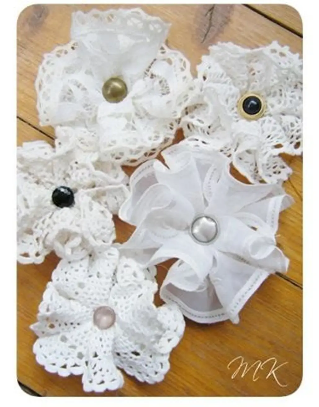 Learn How to Make Vintage Doily Flowers