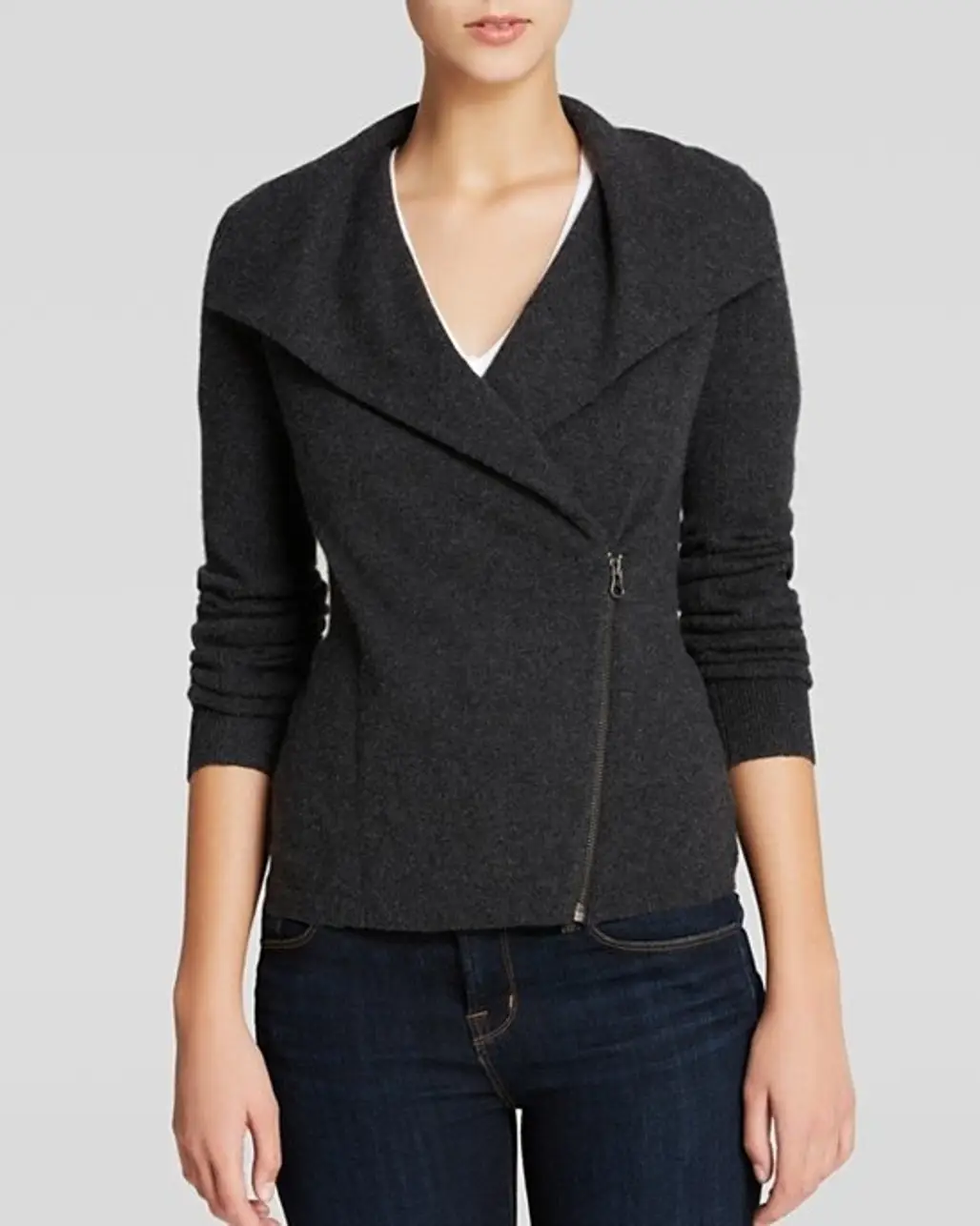 Moto Cashmere Jacket by C by Bloomingdale's